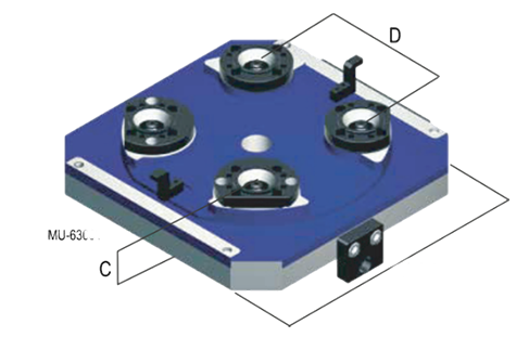 PALLET OKUMA-工作臺