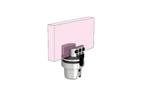 側(cè)固式工件夾具